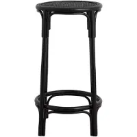 Nordal Chaise de bar Nen - noire