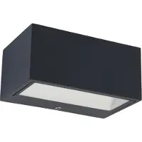 Lutec Lampe murale en anthracite Gemini Modernité