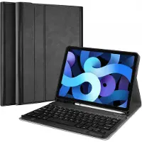 Just in Case Premium Apple iPad Air (2022/2020) Étui Clavier AZERTY Noir