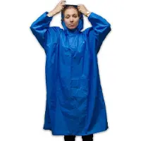 Lowland Outdoor Poncho Lowland Bleu L