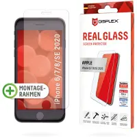 Displex Protection d'écran en verre trempé Real Glass Apple iPhone SE (2022 / 2020) / 8 / 7 / 6(s)