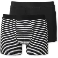 Schiesser Sous-vêtements noir / blanc