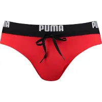 Puma Logo Swimming Brief Rouge L Homme