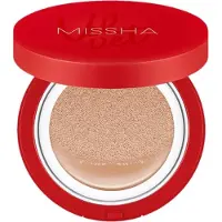 MISSHA Velvet Finish Cushion fond de teint longue tenue coussin SPF 50+ teinte #23 Neutral Medium Beige 15 g