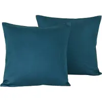 De Witte Lietaer Housse de Coussin Décoratif De Witte Lietaer Olivia Lake Green 40 x 40 cm (Ensemble de 2)