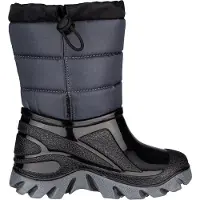 Winter-Grip Bottes de Neige Winter-Grip Junior Welly Walker Noir Gris-Taille 30 - 31