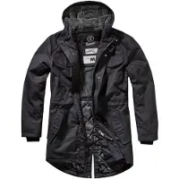 Brandit Parka mi-saison 'Marsh Lake' noir