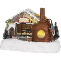 Luville Brasserie de Bières Battery Operated Brown