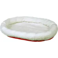 Trixie Lit pour chat 45 x 30 cm blanc et rouge
