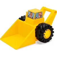 Dantoy Bulldozer - 30x23 cm - Jaune - - UneTaille - Voiture