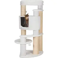 Trixie Arbre À Chat Xxl Zita - 147 Cm, Blanc