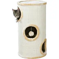 Trixie Tunnel/griffoir pour chat en sisal 36 cm/70 cm
