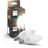 Philips Hue Ampoule Bougie White E14 Lot de 2