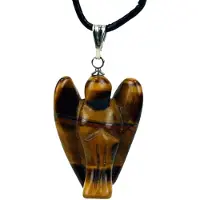 Phoenix Pendentif Ange Oeil De Tigre --paquet De 3 Pièces - 3 Cm
