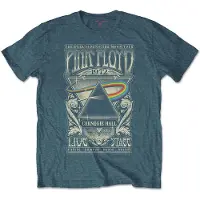 Ginza.se Hommes, T-shirt, Carnegie Hall Poster, Bleu, (L)