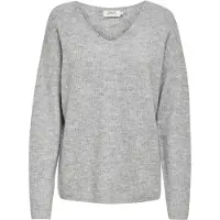 ONLY Pull-over 'ONLCamilla' gris chiné