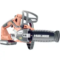 Black & Decker Tronçonneuse sans fil 18V GKC1820L20-QW BLACK+DECKER - 20 cm - Livrée avec batterie 18V 2 Ah et chargeur