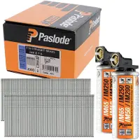Paslode Clou de finition F16x50 en acier inoxydable A2 (+gaz) IM65 P 2000