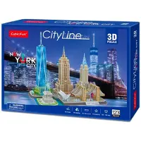 Cubic Fun 3d Puzzle City Line New York City