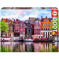 Educa Puzzle 1000 pièces Maisons dansantes, Amsterdam 18458