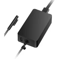 Microsoft Surface 65W Netzteil for business (65 W), Alimentation pour notebook, Noir
