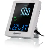 Bresser Moniteur de qualité d'air Smile 7004020 Noir
