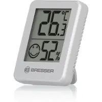 Bresser Temeo Hygro Indicateur Set de 3 unités blanc