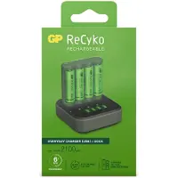GP Chargeur USB B421+ Docking D451 + 4x ReCyko piles AA rechargeables
