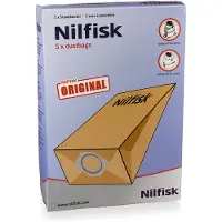Nilfisk GM80 Sacs d'aspirateur (5 pièces)