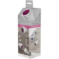 Allocacoc PowerExtension 5 m FR, câble d'extension avec fonction marche/arrêt