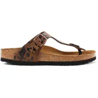 Birkenstock Tongs Birkenstock Kids Gizeh BF Colour Spray Brown Narrow-Taille 32