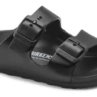 Birkenstock Arizona Bébé - Tongues et Sandales, Noir - Taille 26 - Plastique