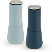 Joseph Joseph Salière et poivrière - - Milltop - 17 cm - Bleu - 2 pièces