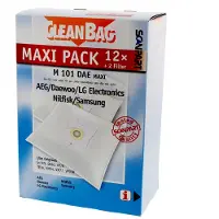 Scanpart CleanBag Maxipack sacs d'aspirateur M 101 DAE MAX (12 pièces)