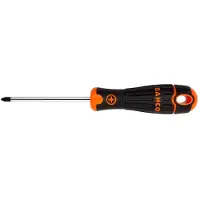 Bahco B193.004.200 - Tournevis Pozidriv BahcoFit avec poignée en caoutchouc PZ0-PZ4