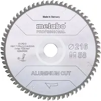 Metabo Lame de scie - - Aluminium Cut Professional - 305x30 mm - 2,6/2,2 mm - 84 dents