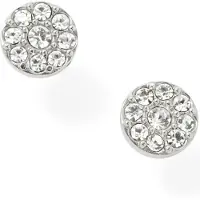 Fossil Boucles d'oreilles argent / transparent