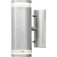 Konstsmide Spot murale Modena Up - Down 2 lumières 23cm gris zinc