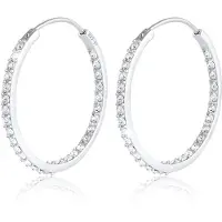 Elli Boucles d'oreilles argent