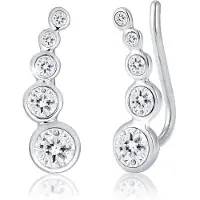 Elli Boucles d'oreilles 'Climber' argent