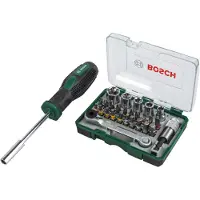 Bosch Powertools 2607017331 Bit Holder Screwdriver 27 Pieces Clair