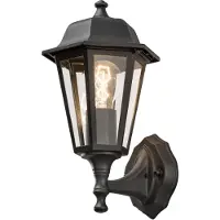 Konstsmide Ravissante Applique D'extérieur Grado Noire