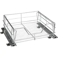 SmartaSaker Schrankauszug Mod. Midi ausziehbare Ablage, Organisateurs de cuisine, Argent