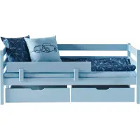 Hoppekids Tiroirs av. Roulettes - 2 pces - 70x160 cm - Dream Blu - - UneTaille - Tiroir
