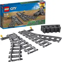 LEGO City Switch Tracks Construction Playset Gris Enfants