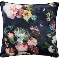 Essenza Coussin Décoratif Essenza Fleur Nightblue (50 x 50 cm)