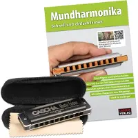 Cascha HH 1630 EN Master Edition Blues Set Harmonica diatonique