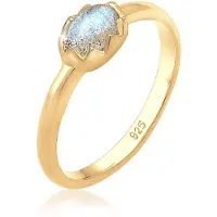 Elli Bague bleu clair / or