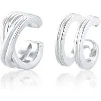 Elli Boucles d'oreilles argent