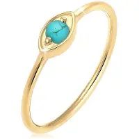 Elli Bague 'Evil Eye' turquoise / or